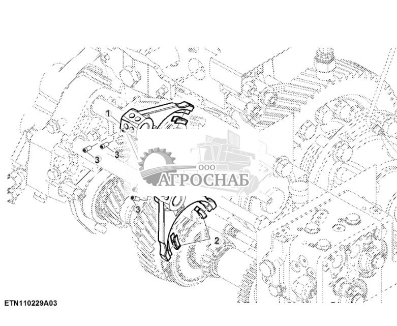 Вилки переключателя передач, 25 kmh - ST829803 205.jpg